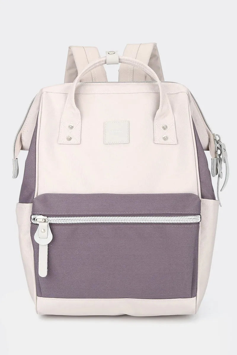 Water Resistant Canvas Backpack Bag with Side Pockets - LaTezza Online Shop