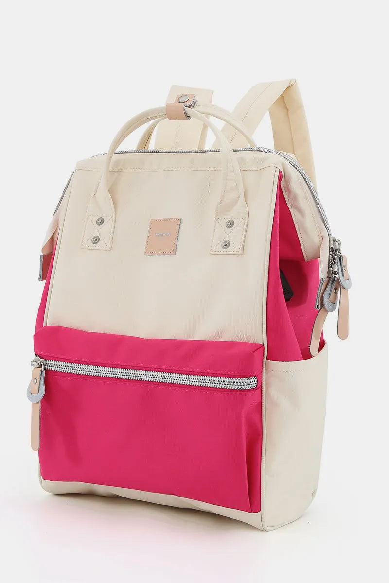 Water Resistant Canvas Backpack Bag with Side Pockets - LaTezza Online Shop