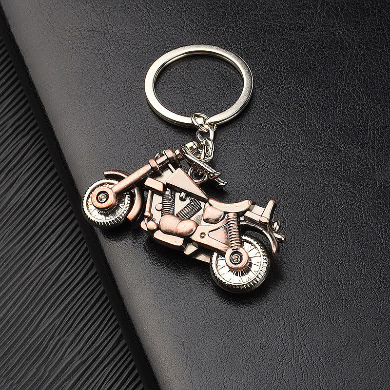 Simulation Retro 3D Motorcycle Keychain - LaTezza Online Shop