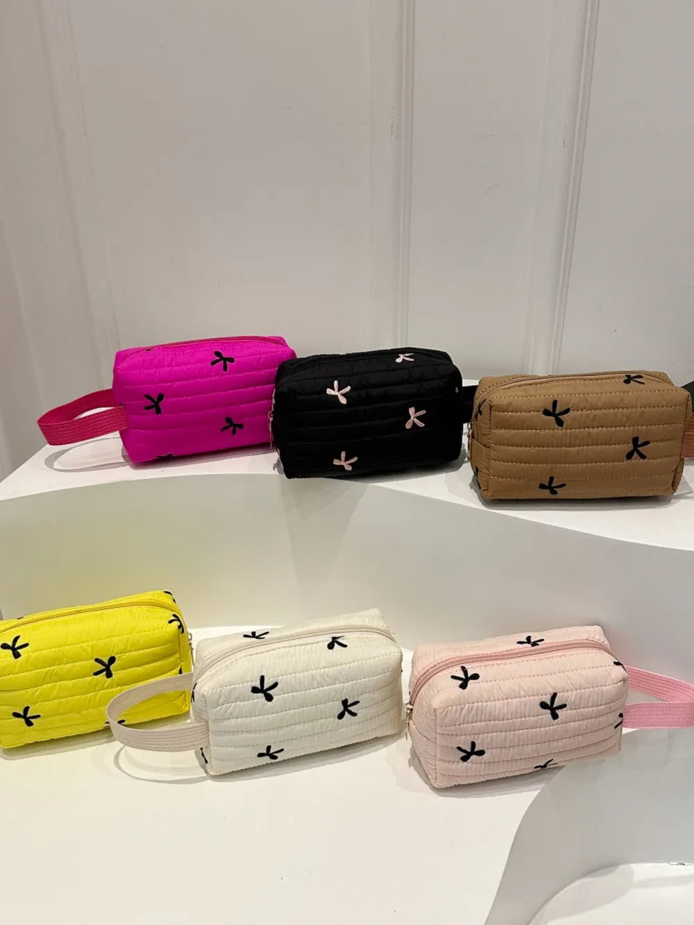Texture Contrast Bow Wristlet - LaTezza Online Shop