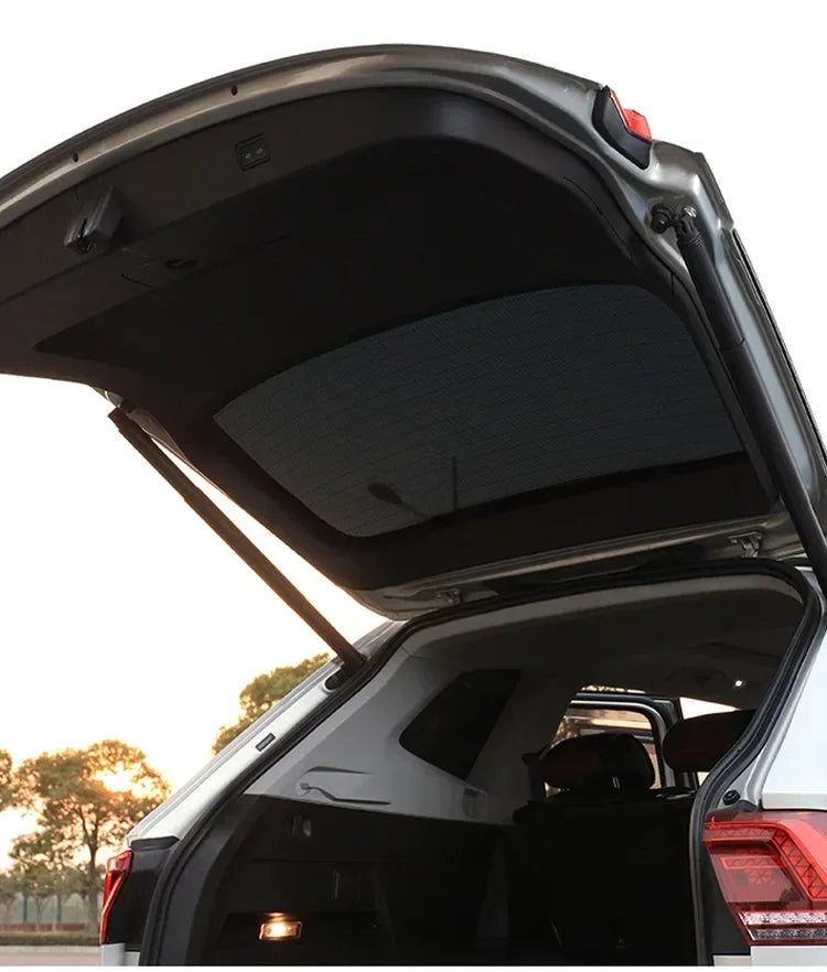 Custom Car Window Sunshade For BMW X5 G05 2018 - 2024 Magnetic Curtain Mesh Front Windshield