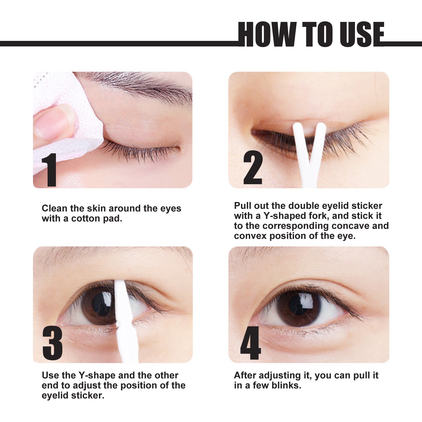West&Month Double Eyelid Styling, Invisible Glue-free Natural Mesh Is Sticky When It Meets Water Lace Olive Type - LaTezza Online Shop