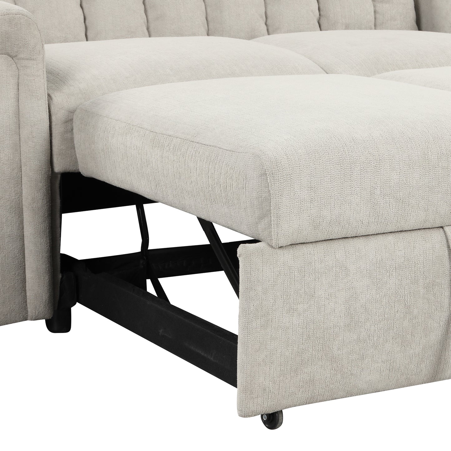 Convertible Soft Cushion Sofa Pull Bed ,for Two People to Sit On - LaTezza Online Shop