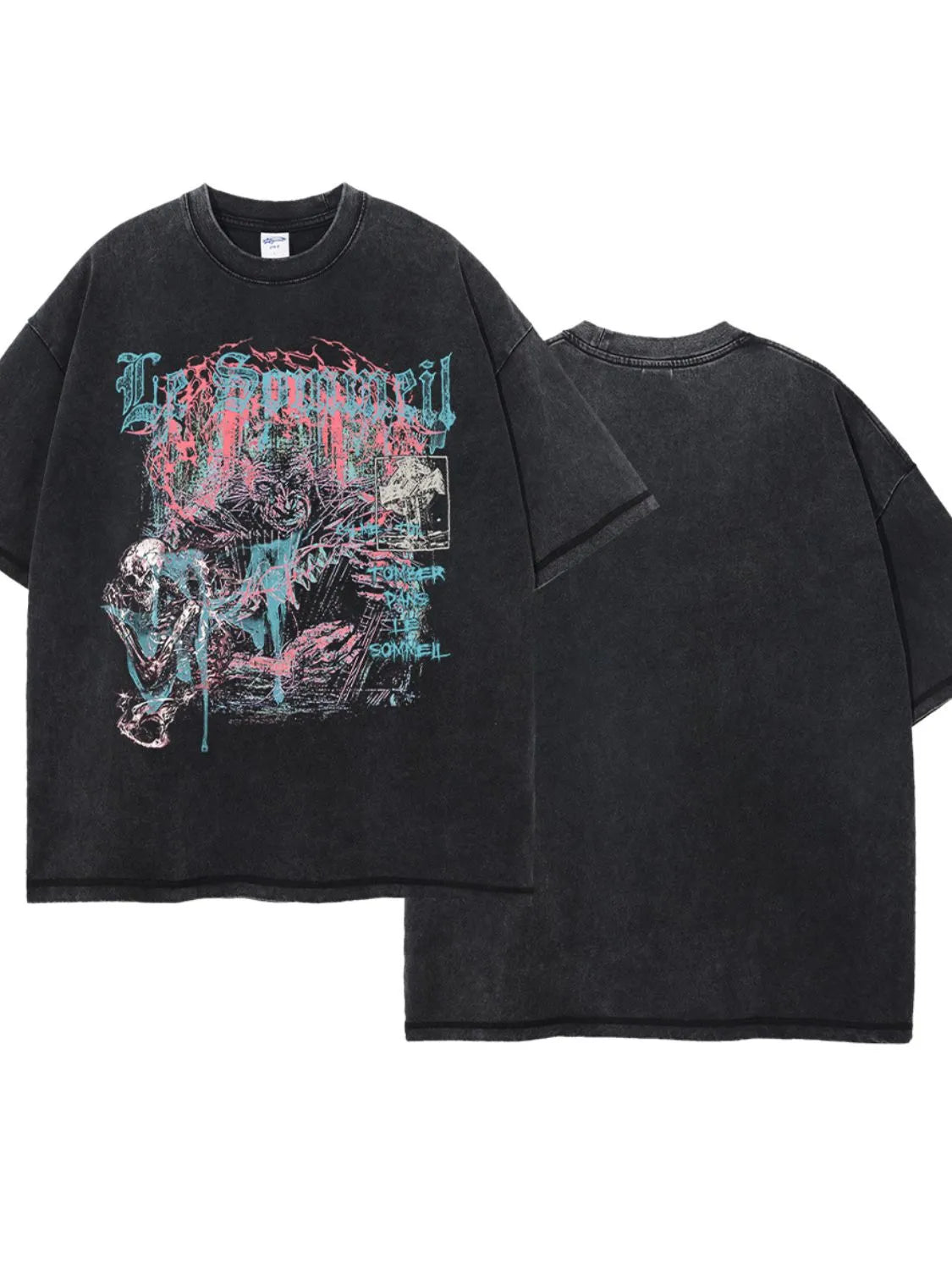 Men's Graphic Round Neck Half Sleeve T-Shirt - LaTezza Online Shop