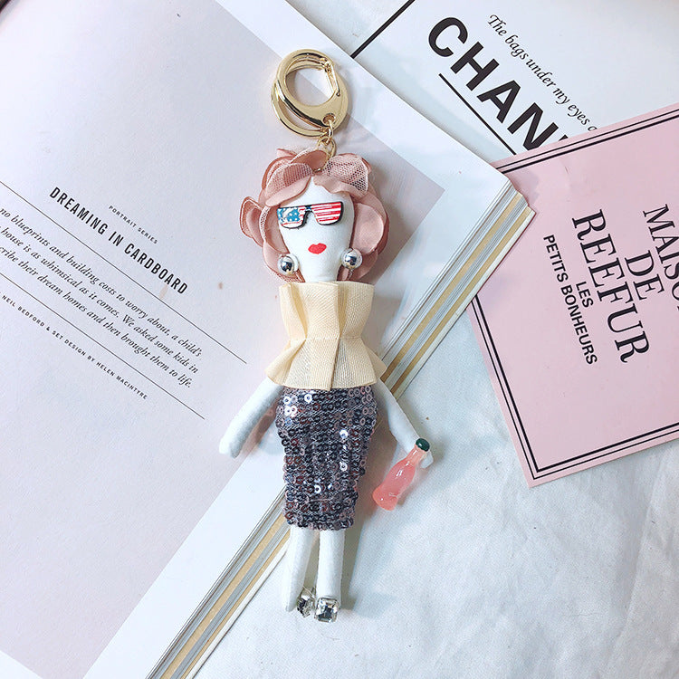Girl Heart Doll Keychain Accessories - LaTezza Online Shop