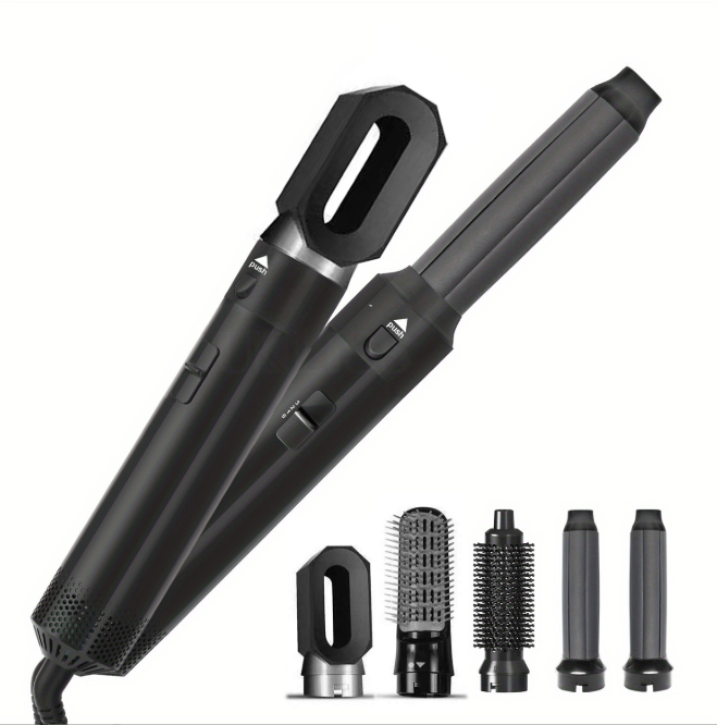 5 in 1 Hair Styler Professional Hair Dryer Brush Blow Dryer Air Wrap Hot Air Brush - LaTezza Online Shop