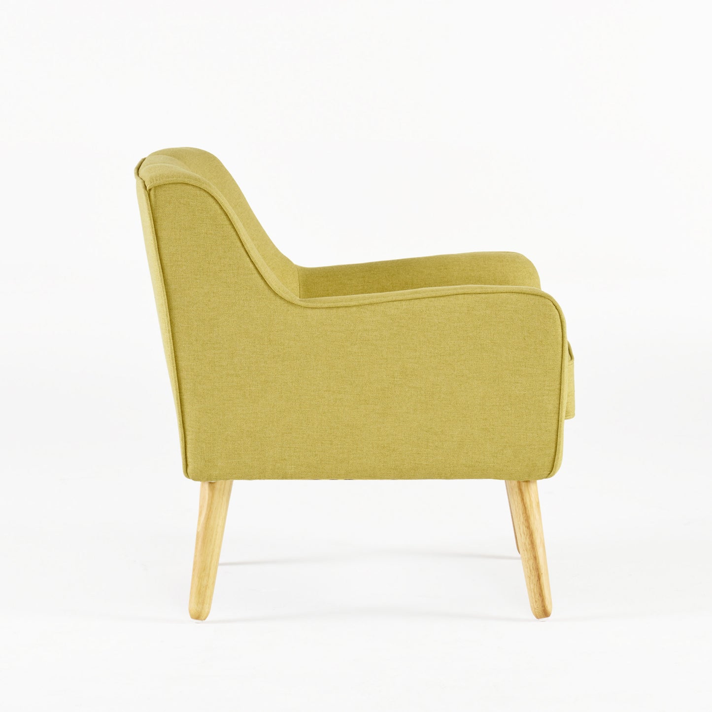 Yellow Midcentury Modern Arm Chair for Living Room - LaTezza Online Shop