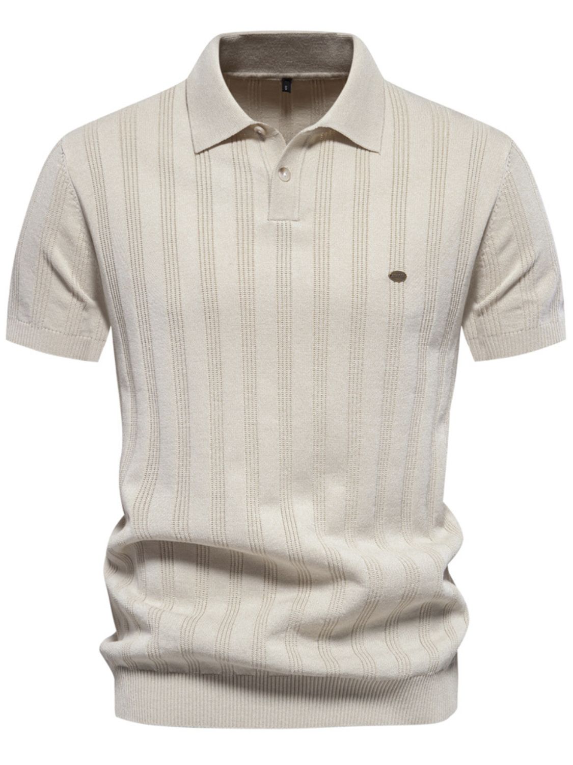 Men's Collared Neck Short Sleeve Knit Polo - LaTezza Online Shop