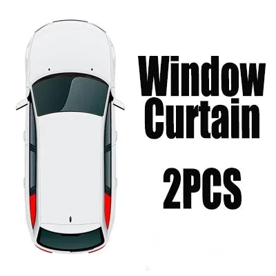 Custom Car Window Sunshade For BMW X5 G05 2018 - 2024 Magnetic Curtain Mesh Front Windshield