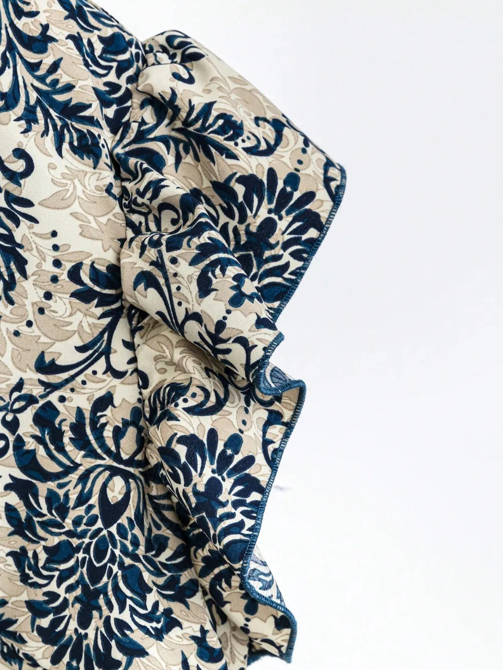 Printed Ruffled Cap Sleeve Top and Pants Set - LaTezza Online Shop