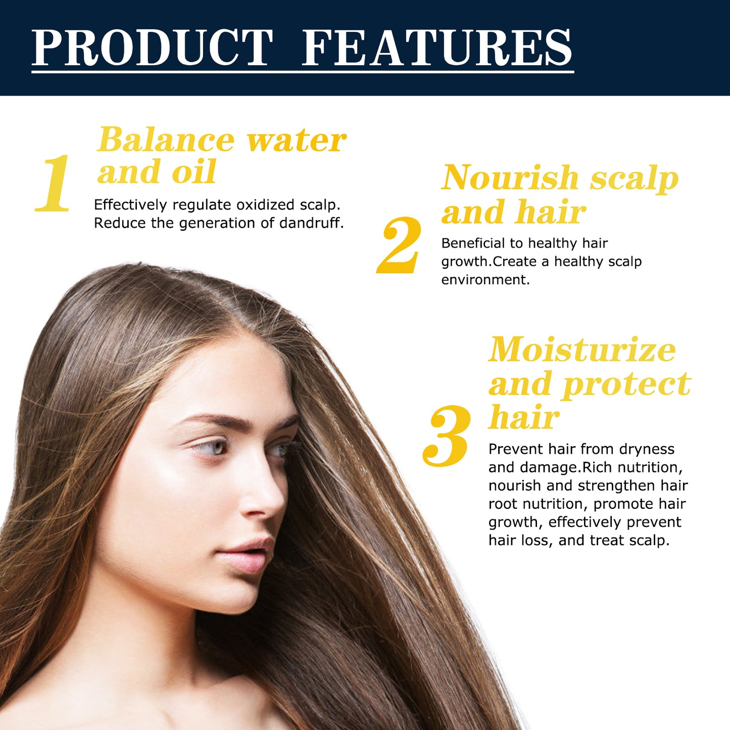 West&Month Scalp Treatment Essence Spray, Hair Care And Repair Damaged Hair Follicle Hair Root Treatment Spray - LaTezza Online Shop