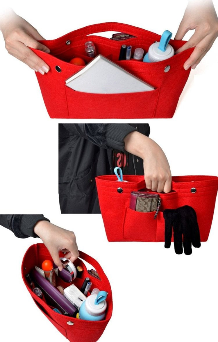 Tote Insert Liner Makeup Storage Organizer - LaTezza Online Shop