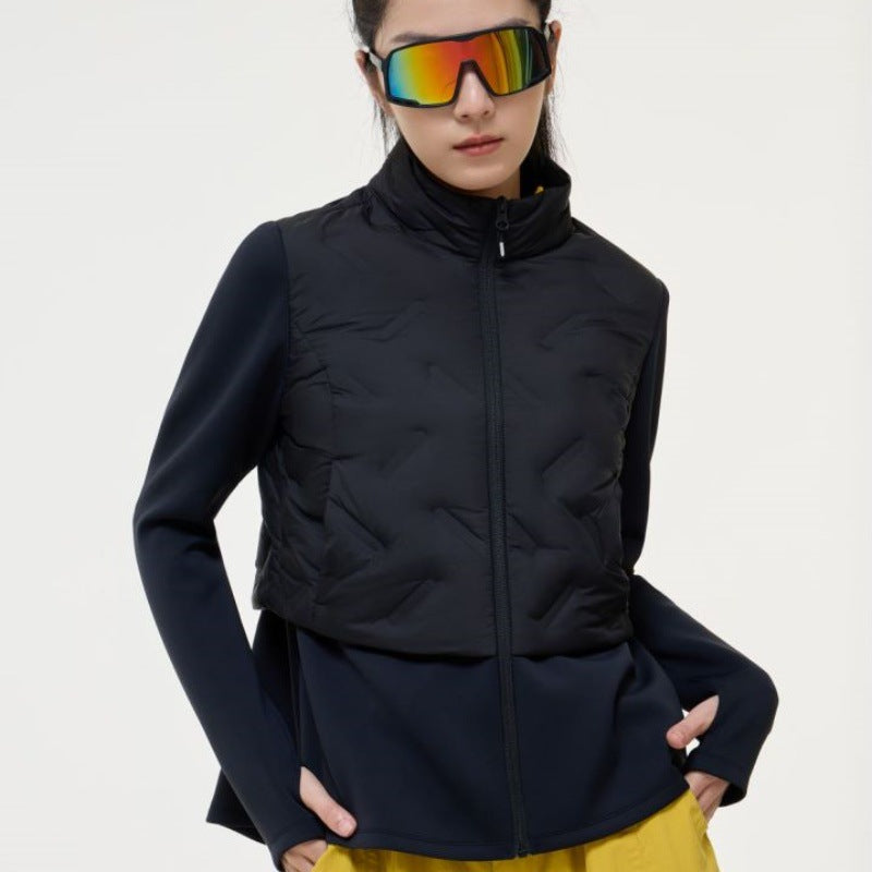 Golf down jacket women's winter short down jacket small waist autumn and winter jacket women's top - LaTezza Online Shop