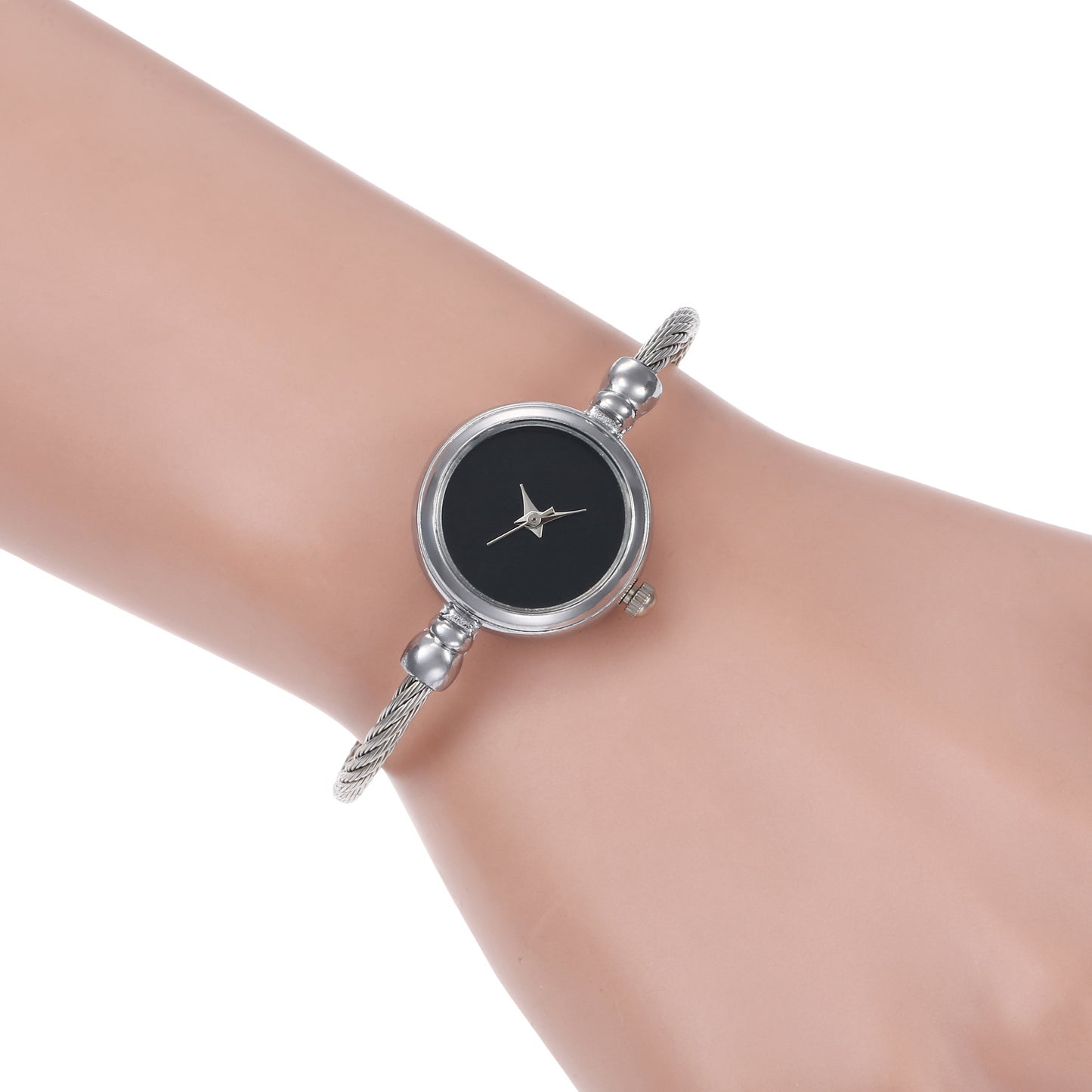 Ladies' alloy steel wire rope bracelet watch chic casual women's style - LaTezza Online Shop
