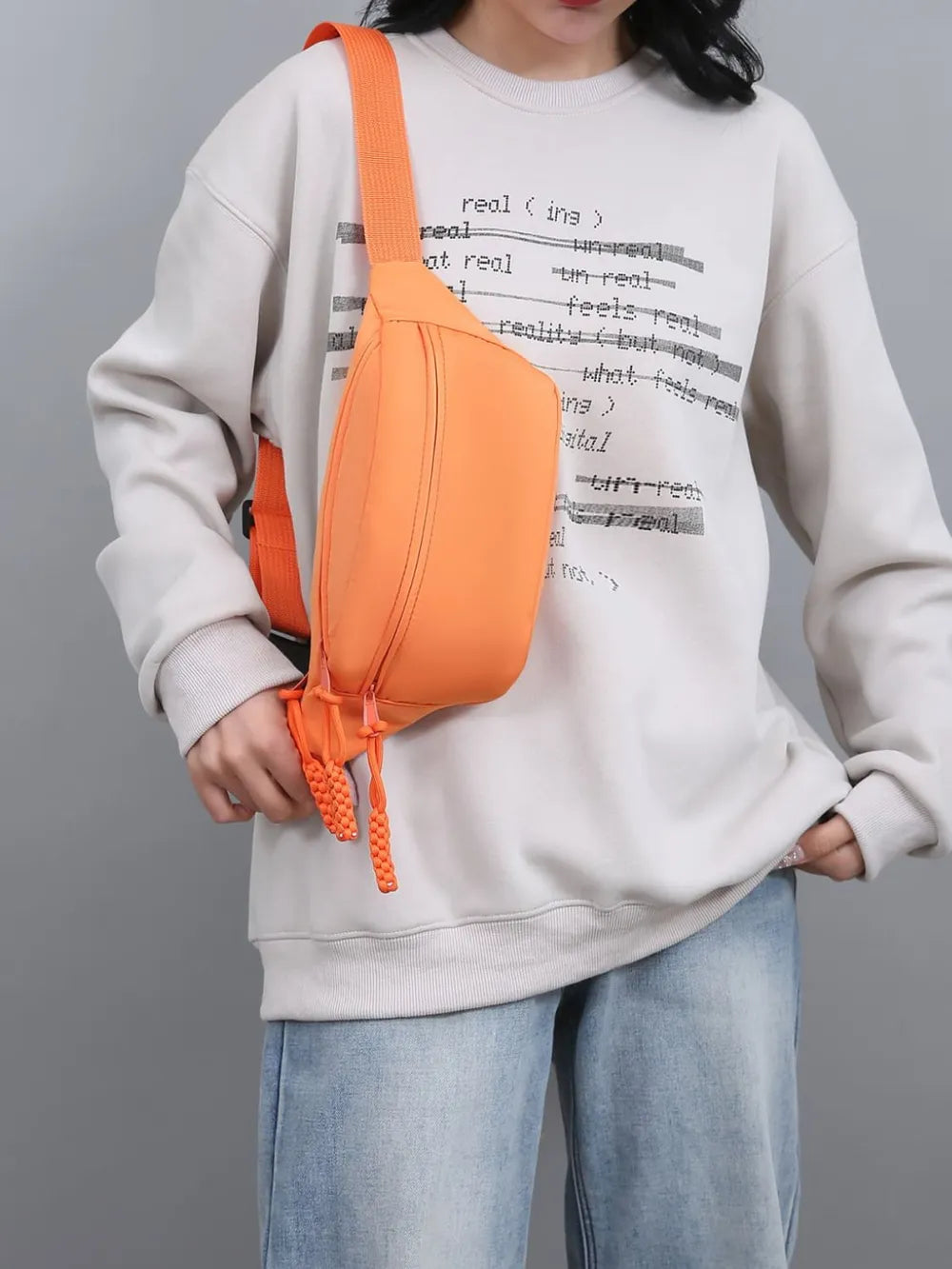 Oxford Cloth Adjustable Strap Sling Bag - LaTezza Online Shop