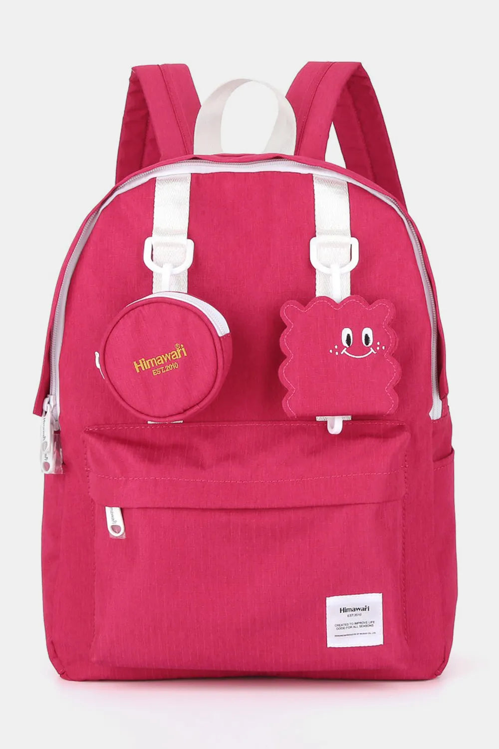 Himawari Waterproof Canvas Backpack Bag with Removable Coin Purse - LaTezza Online Shop