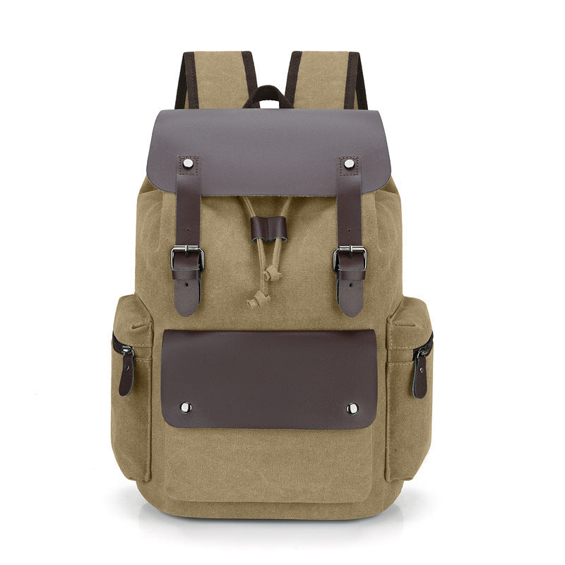Retro Wear-resistant Large-capacity Backpack - LaTezza Online Shop