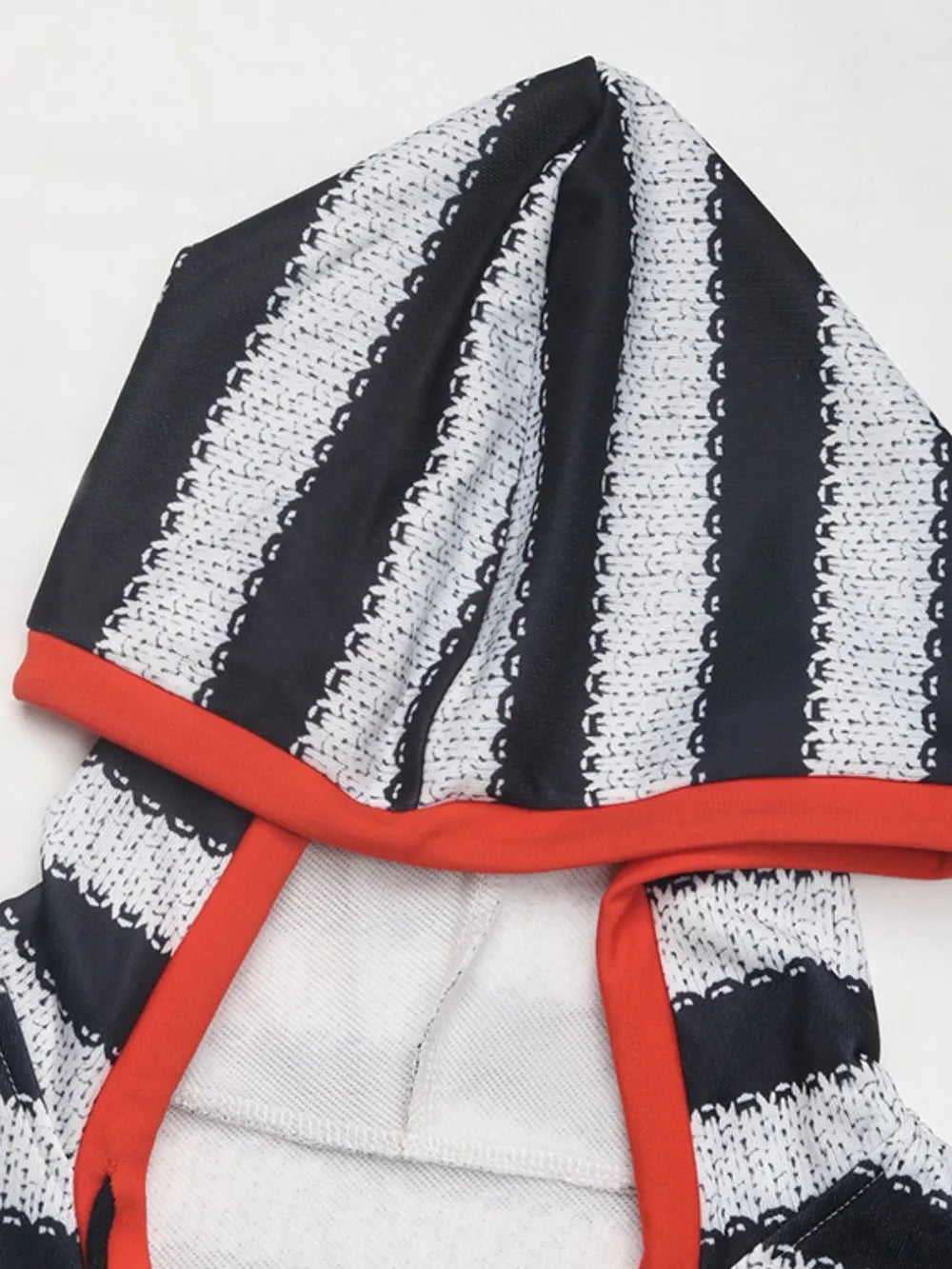 Perfee Contrast Striped Long Sleeve Hoodie - LaTezza Online Shop