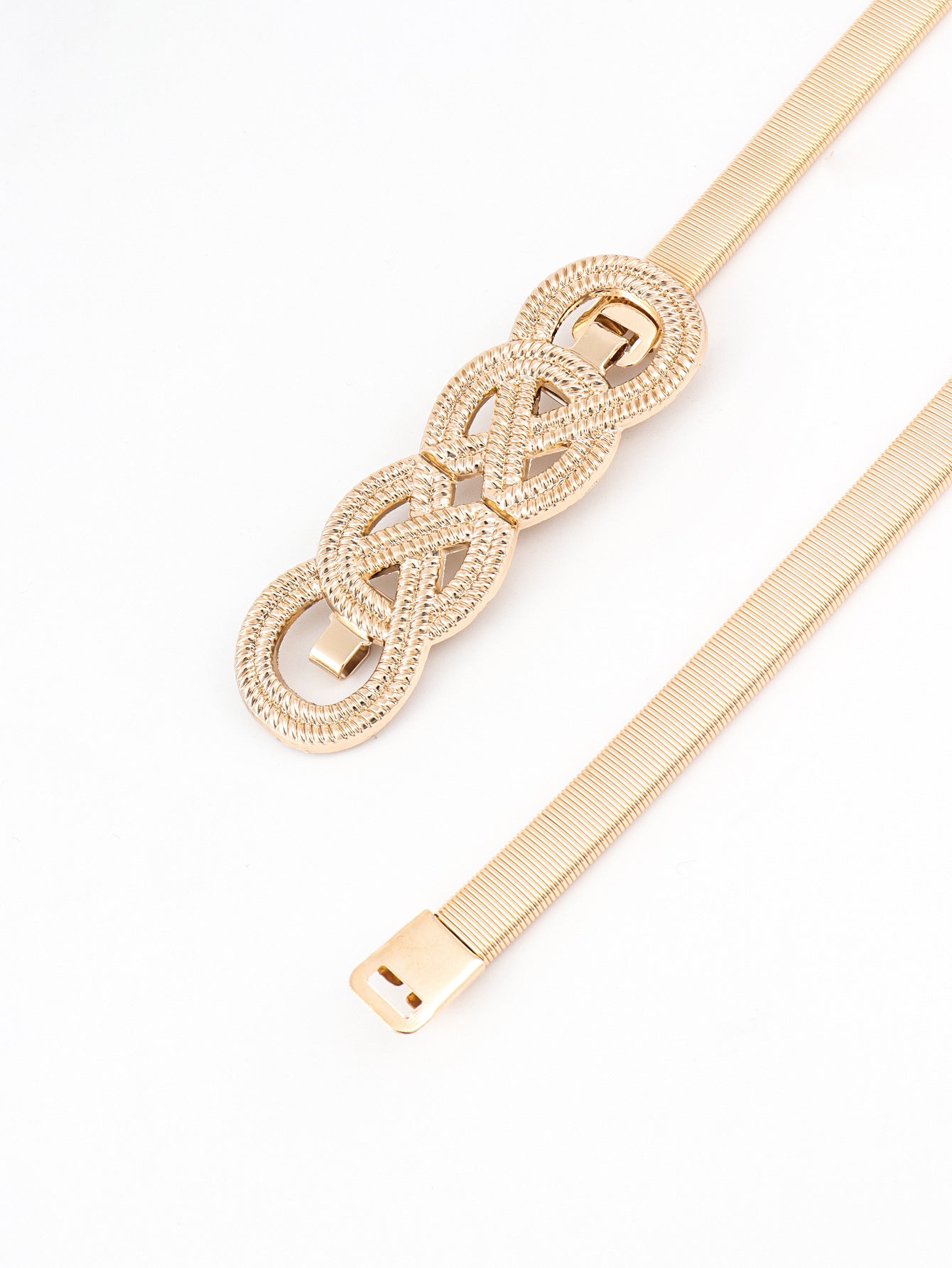 Knot Buckle Metal Belt - LaTezza Online Shop