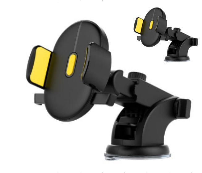 Car Phone Holder Long Rod Telescopic Car Dashboard Suction Cup Type - LaTezza Online Shop