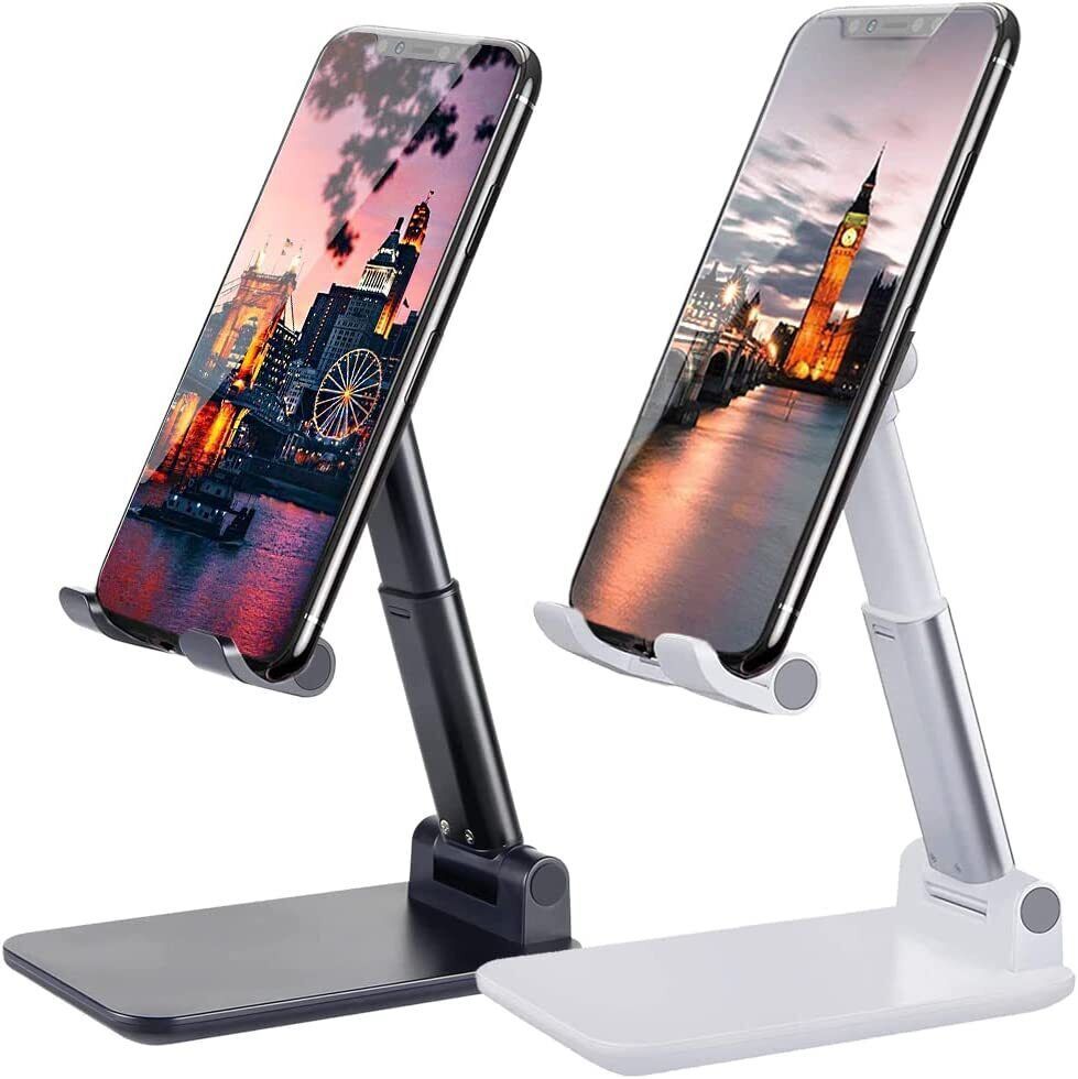 Cell Phone Stand Desktop Holder Tablet Stand Mount Mobile Phone Desktop Tablet Holder Table Cell Foldable Extend Support Desk Mobile Phone Holder Stand - LaTezza Online Shop