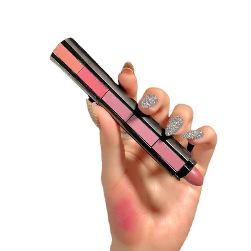 5 Colors Matte Velvet Lipstick Waterproof Sweatproof Lip Gloss Duration Colorfast Lipstick Non Stick Cup Lip Gloss Cosmetics - LaTezza Online Shop