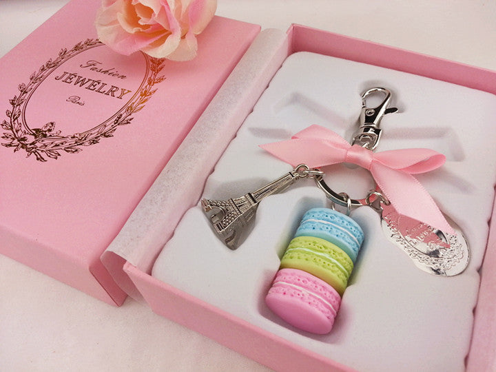 Macaron Pendant Key Ring Bag Buckle Key Ring Female - LaTezza Online Shop