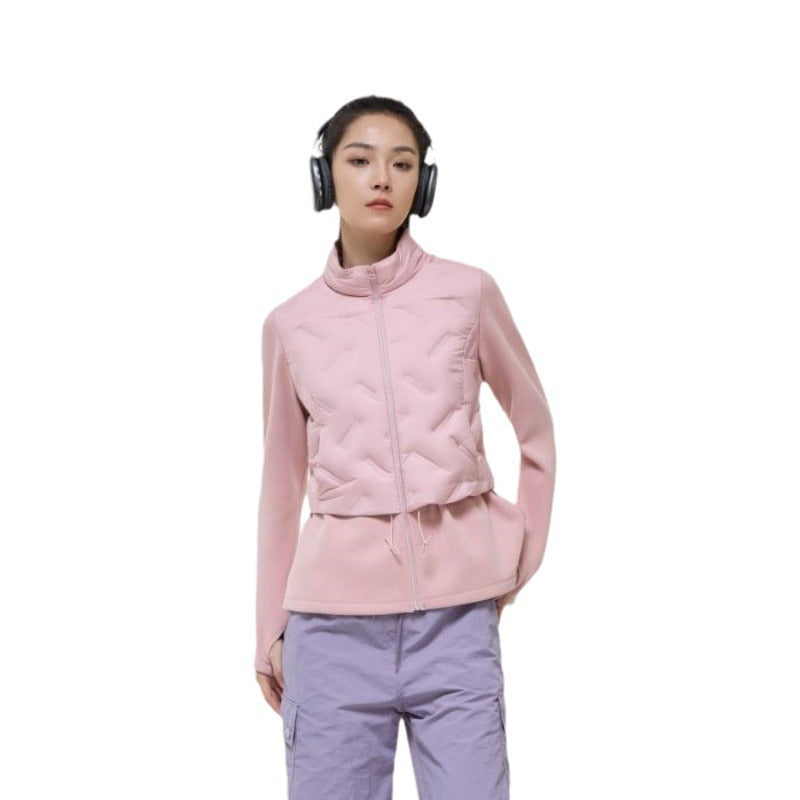 Golf down jacket women's winter short down jacket small waist autumn and winter jacket women's top - LaTezza Online Shop