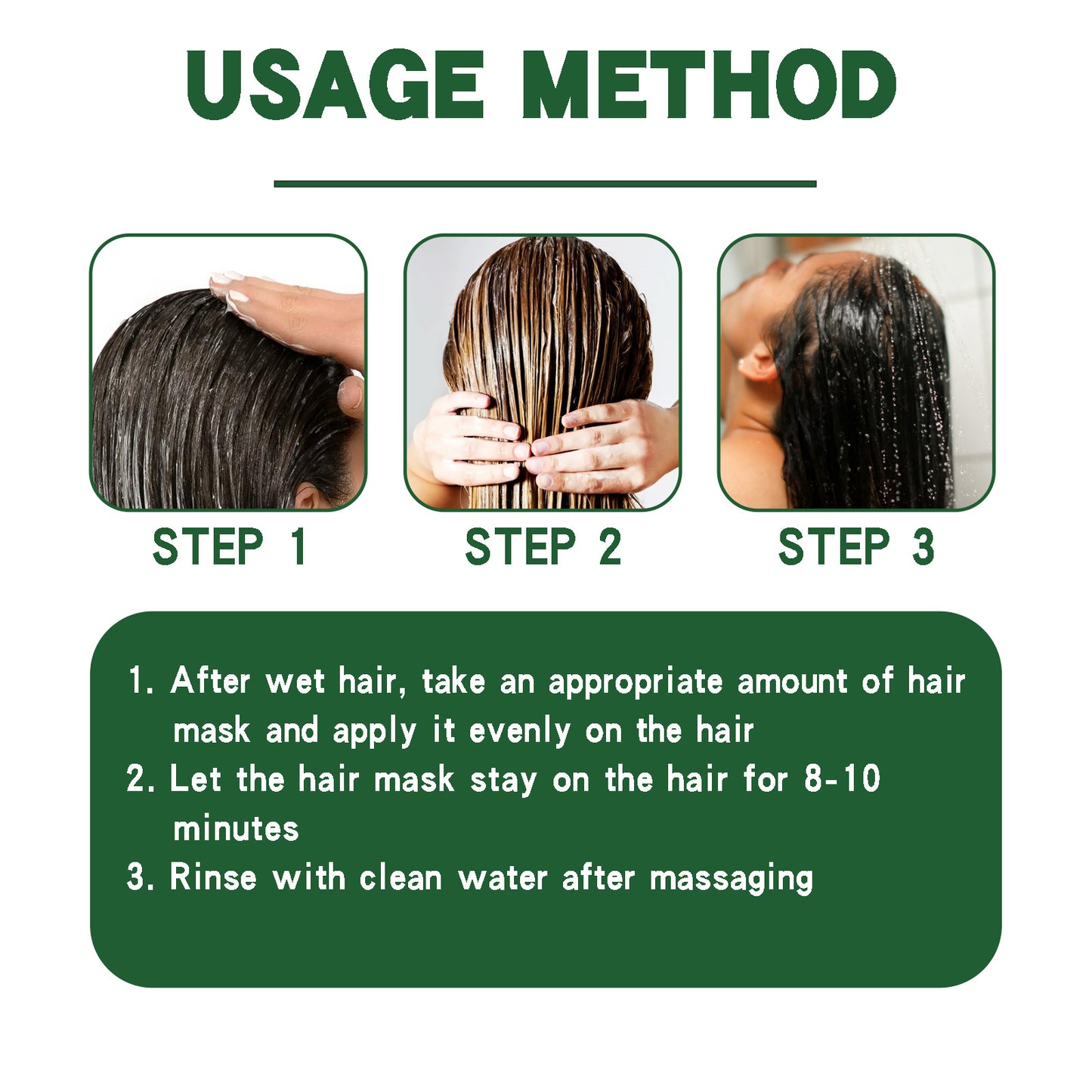 West&Month Keratin Hair Mask, Moisturize Repair Split Ends Dry And Frizzy Smooth Hair Care Mask - LaTezza Online Shop