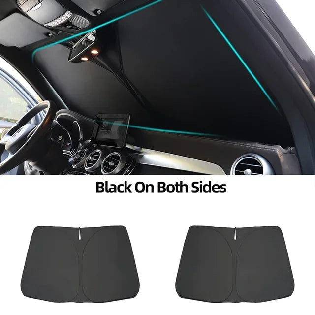 Custom Car Window Sunshade For BMW X5 G05 2018 - 2024 Magnetic Curtain Mesh Front Windshield