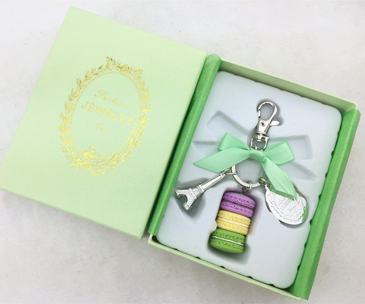 Macaron Pendant Key Ring Bag Buckle Key Ring Female - LaTezza Online Shop