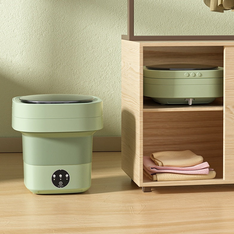 Mini Foldable Washing Machine Portable for Socks Underwear 3 Models With Spinning Dry Gadgets