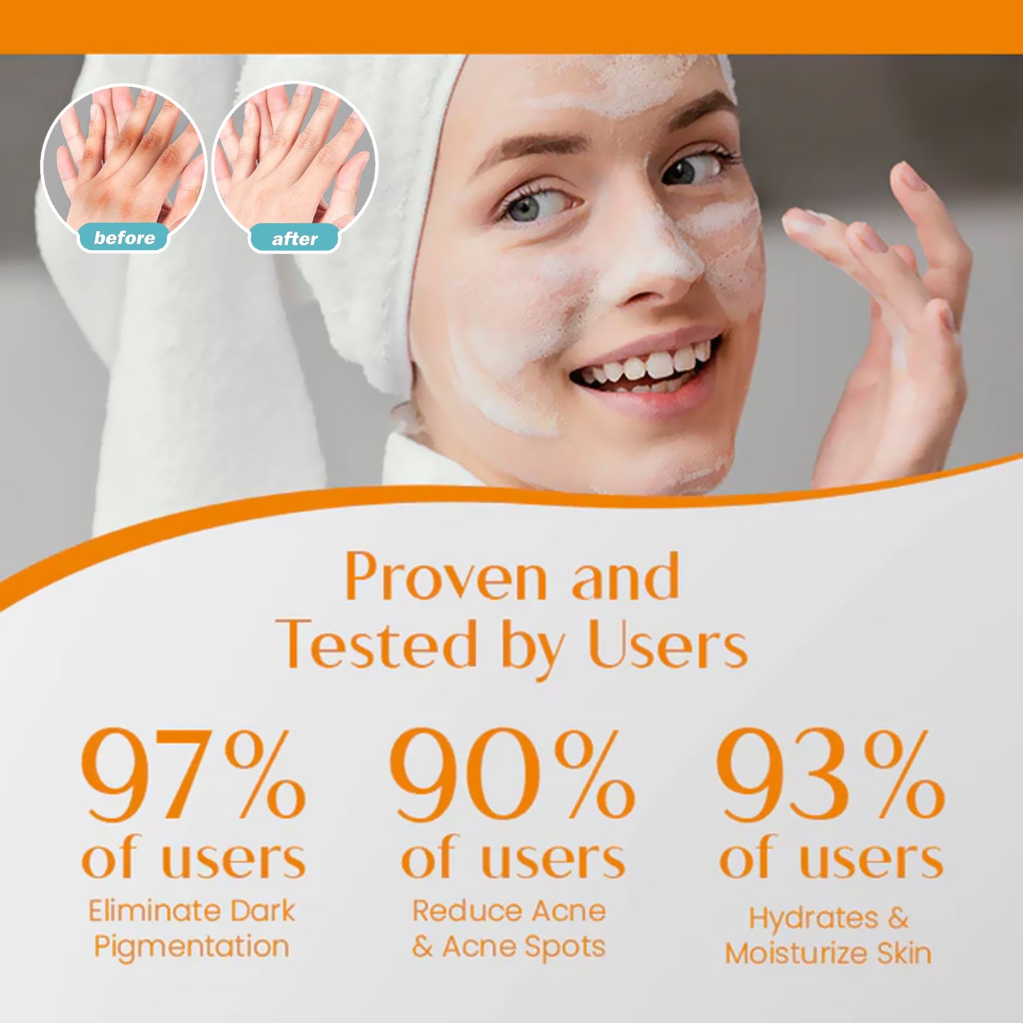 West&Month Radiant Glow Vitamin C Soap, Brightening Moisturizing Bath Cleansing Soap - LaTezza Online Shop