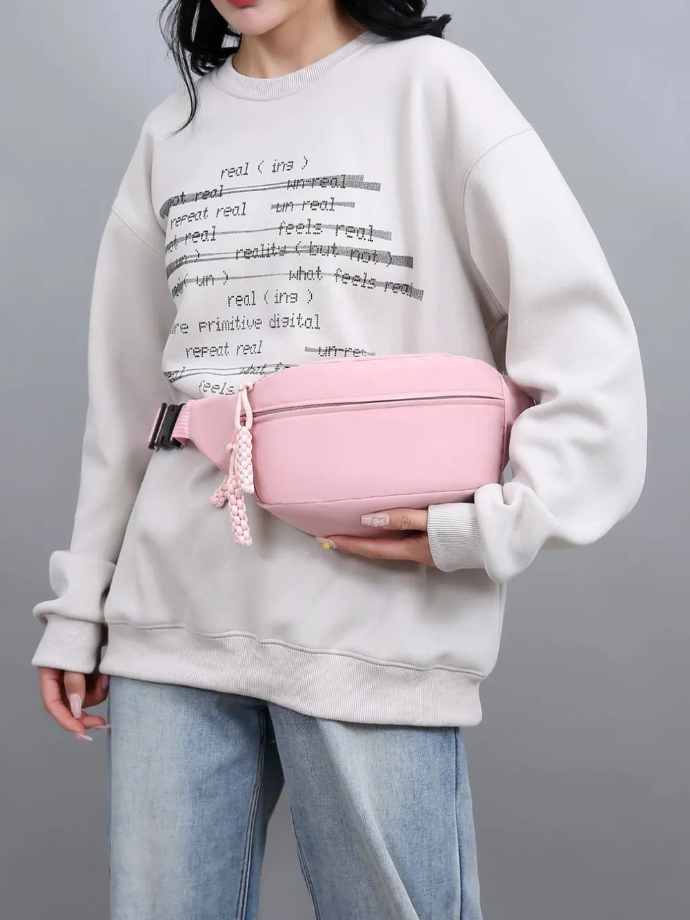 Oxford Cloth Adjustable Strap Sling Bag - LaTezza Online Shop