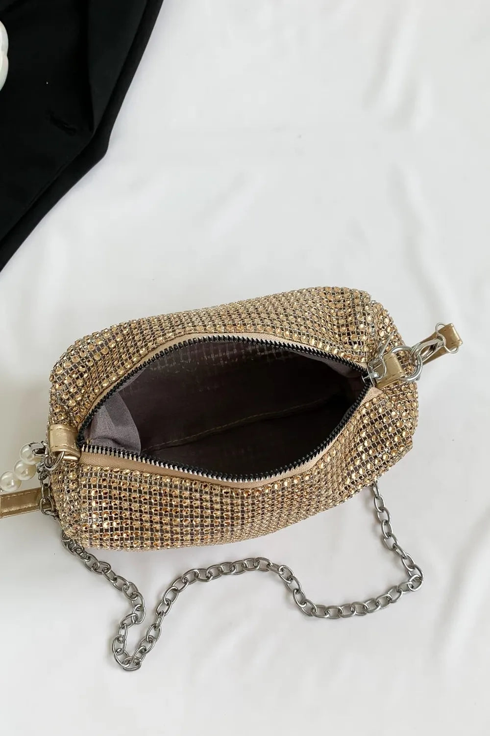 Openwork Crossbody Bag with Removable Strap - LaTezza Online Shop