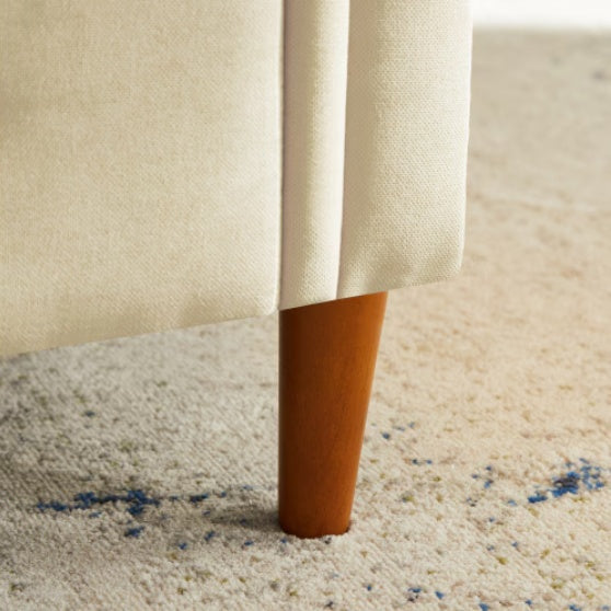 Beige Multifunctional Storage Rectangular Sofa Stool - LaTezza Online Shop