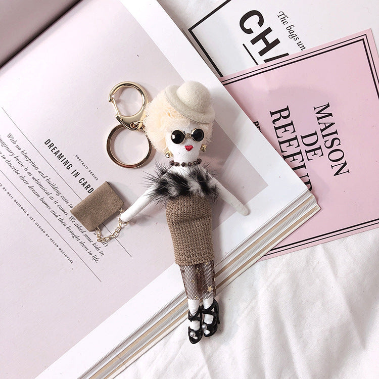 Girl Heart Doll Keychain Accessories - LaTezza Online Shop