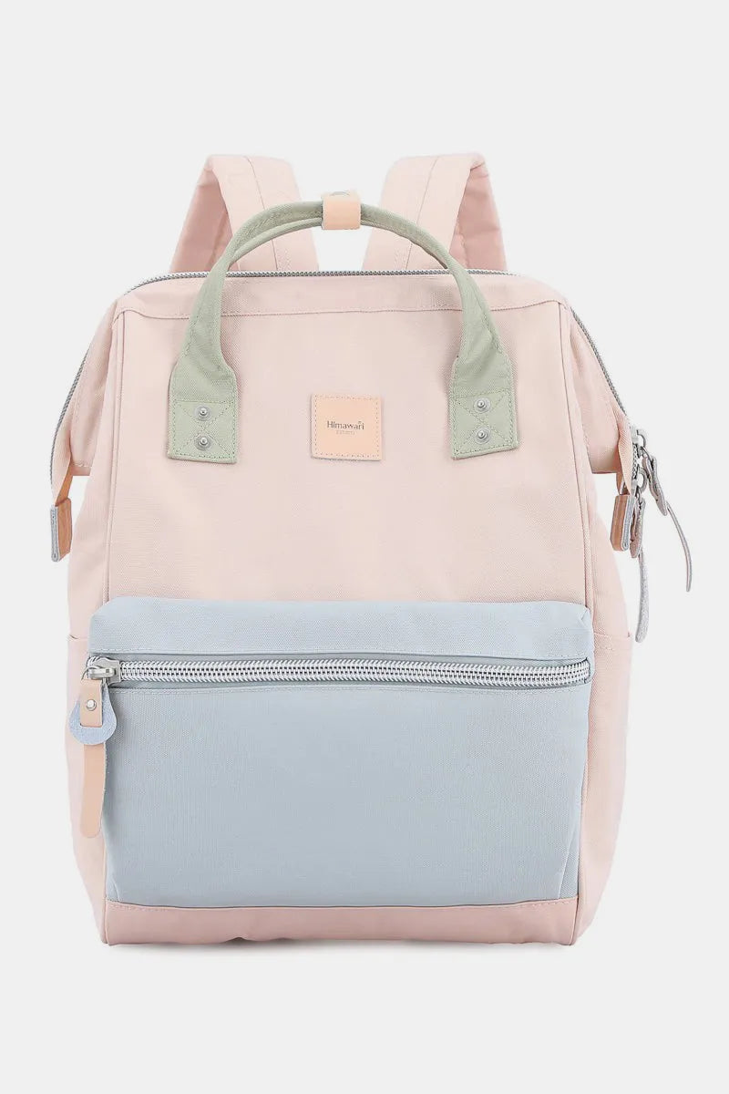 Water Resistant Canvas Backpack Bag with Side Pockets - LaTezza Online Shop