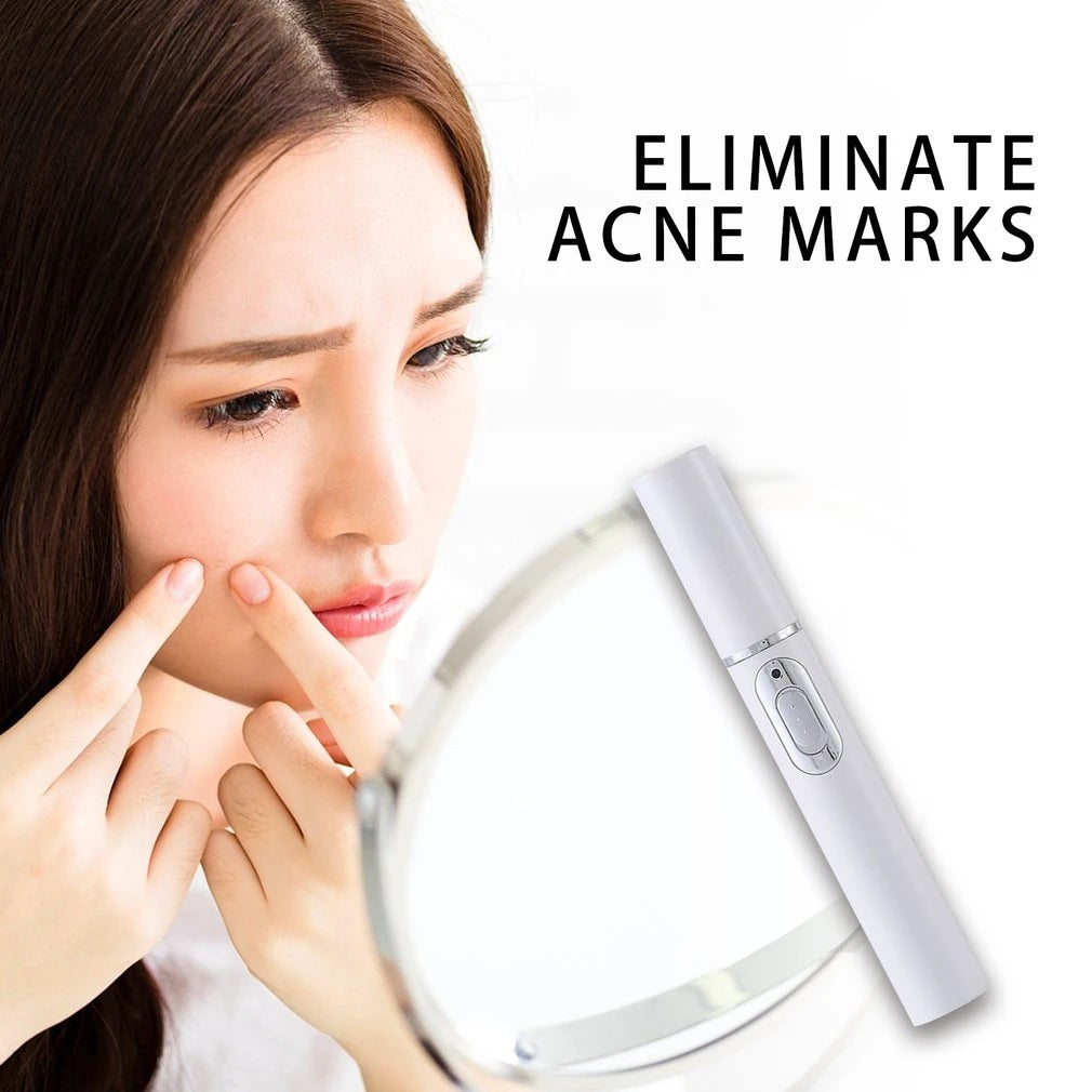 Blue Light Therapy Acne Laser Pen Soft Scar Wrinkle Removal Treatment Device Skin Care Beauty Equipment - LaTezza Online Shop
