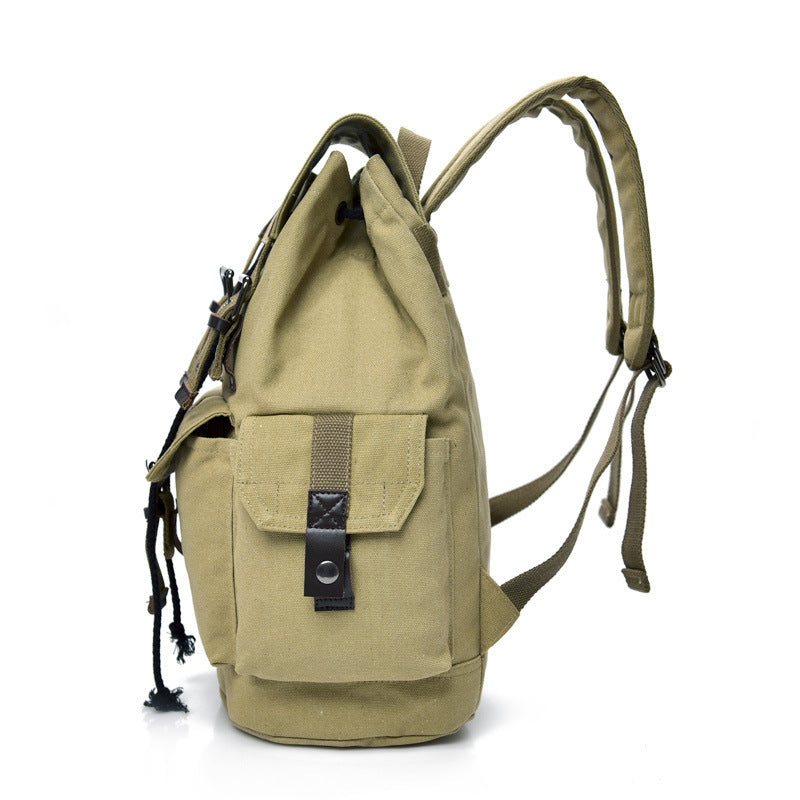 Street Canvas Unisex Backpack Retro Casual Travel Bag Large Capacity Schoolbag - LaTezza Online Shop