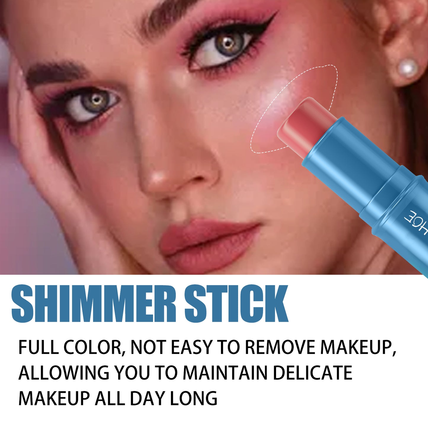 Blush Stick, Three-Dimensional Brightening Natural Waterproof Lightweight Lazy Body Contouring Cream - LaTezza Online Shop