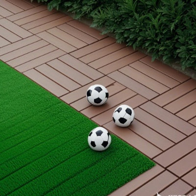 Plastic Interlocking Deck Tiles,44 Pack Patio Deck Tiles,12x12 Square Waterproof Outdoor All Weather - LaTezza Online Shop