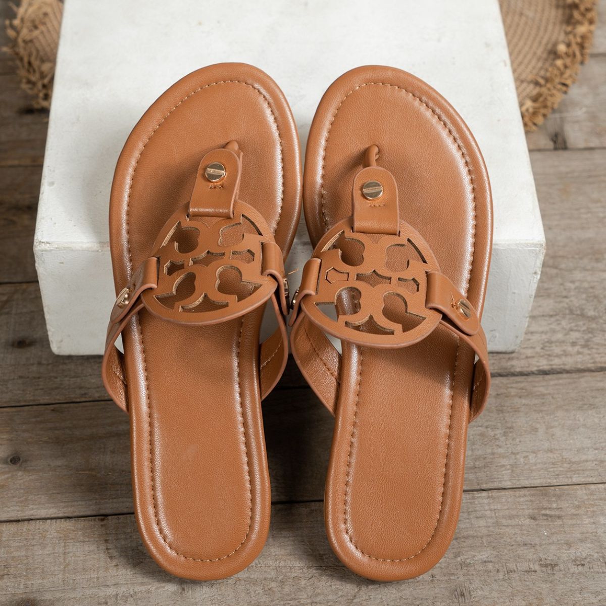 Toe Post Flats Sandals - LaTezza Online Shop