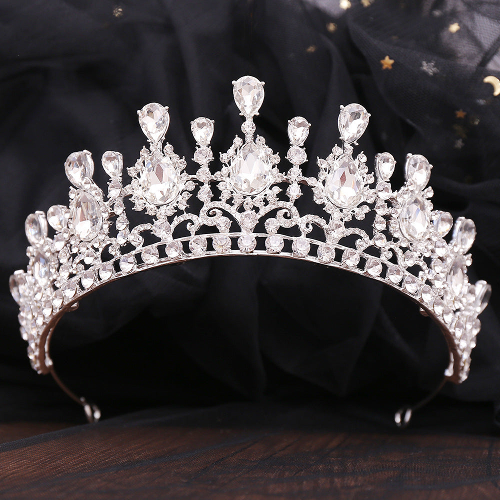 Bridal Tiara Princess Crown Birthday Headwear Wedding Accessories - LaTezza Online Shop