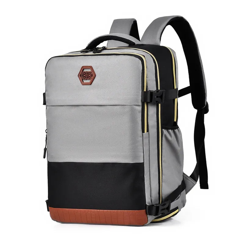 Backpack Color Block Multi-Pockets Luggage Bag - LaTezza Online Shop