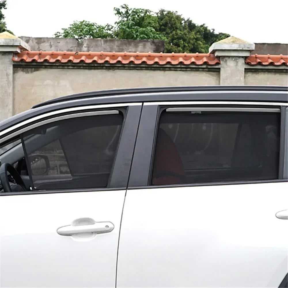 Custom Car Window Sunshade For BMW X5 G05 2018 - 2024 Magnetic Curtain Mesh Front Windshield