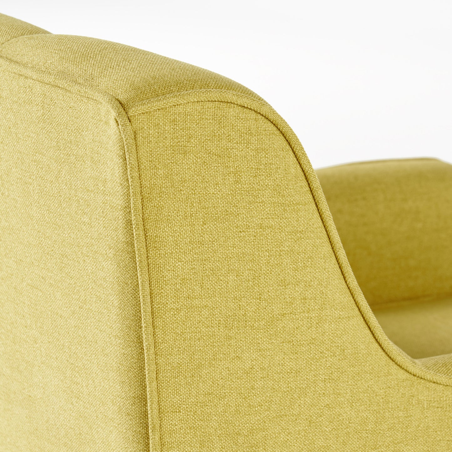 Yellow Midcentury Modern Arm Chair for Living Room - LaTezza Online Shop
