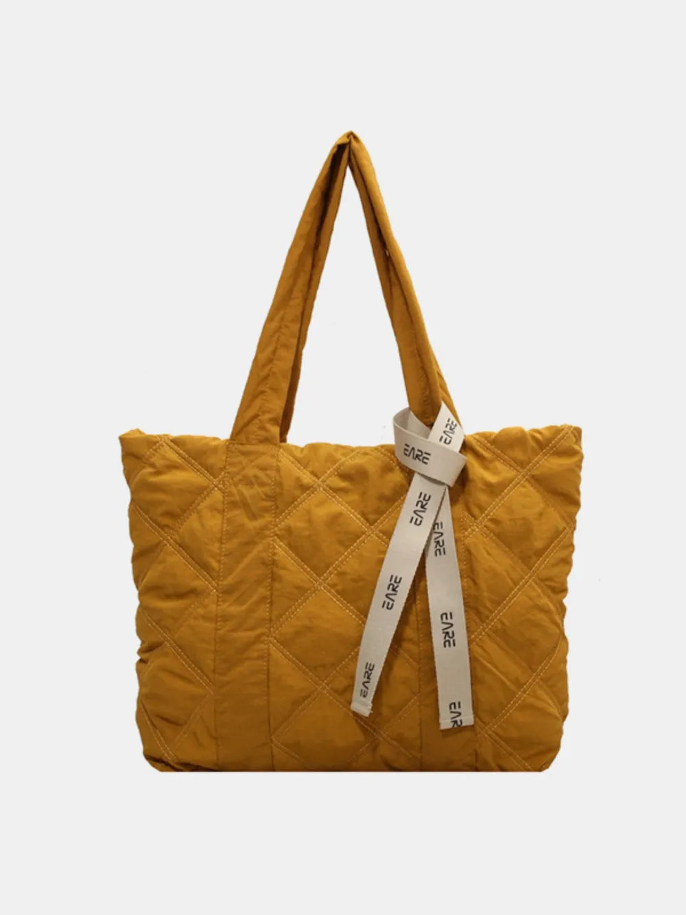 Quilted Nylon Large Tote Bag - LaTezza Online Shop