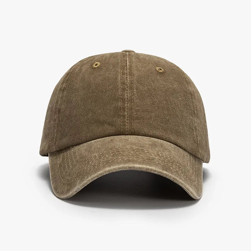 Washed Curved-Brim Baseball Cap - LaTezza Online Shop