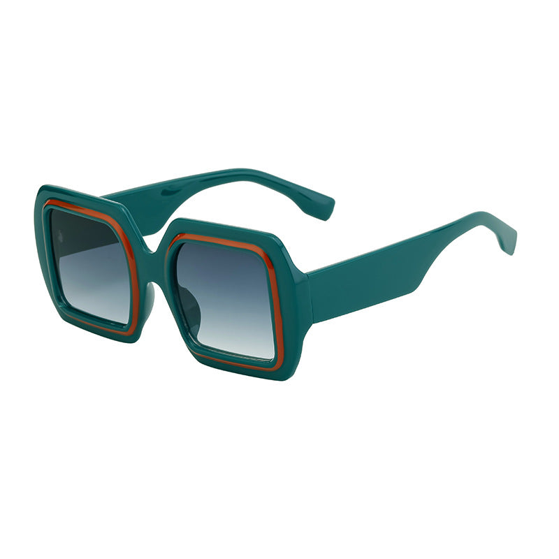 Women's Square Large Frame Sunglasses